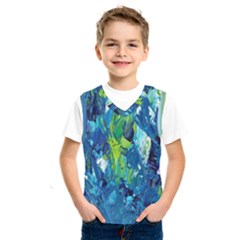 Painting-01 Kids  Basketball Tank Top by nateshop