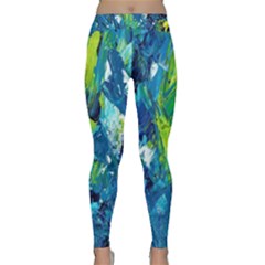 Painting-01 Classic Yoga Leggings by nateshop