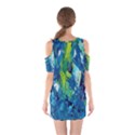 Painting-01 Shoulder Cutout One Piece Dress View2