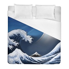 The Great Wave Off Kanagawa Duvet Cover (full/ Double Size) by pakminggu