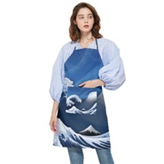 The Great Wave Off Kanagawa Pocket Apron by pakminggu