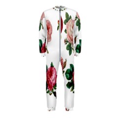 Roses-white Onepiece Jumpsuit (kids) by nateshop