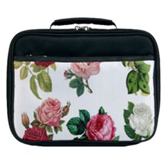 Roses-white Lunch Bag by nateshop