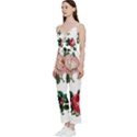 Roses-white V-Neck Camisole Jumpsuit View2