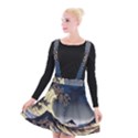 The Great Wave Off Kanagawa Japan Japanese Waves Suspender Skater Skirt View1