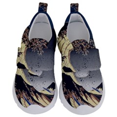 The Great Wave Off Kanagawa Japan Japanese Waves Kids  Velcro No Lace Shoes by pakminggu