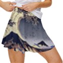 The Great Wave Off Kanagawa Japan Japanese Waves Women s Skort View3