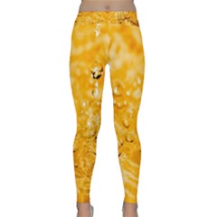 Water-gold Classic Yoga Leggings by nateshop