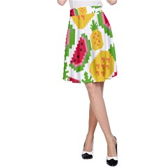 Watermelon -12 A-line Skirt by nateshop