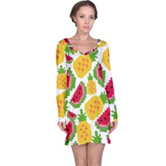 Watermelon -12 Long Sleeve Nightdress by nateshop