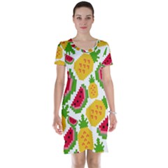 Watermelon -12 Short Sleeve Nightdress by nateshop