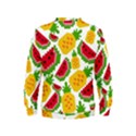 Watermelon -12 Kids  Sweatshirt View2