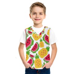 Watermelon -12 Kids  Basketball Tank Top by nateshop