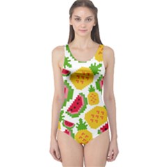 Watermelon -12 One Piece Swimsuit by nateshop