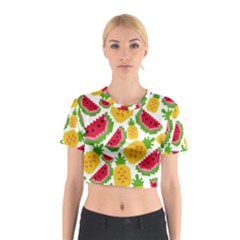 Watermelon -12 Cotton Crop Top by nateshop