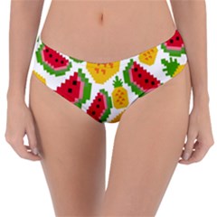 Watermelon -12 Reversible Classic Bikini Bottoms by nateshop