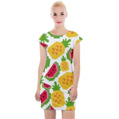 Watermelon -12 Cap Sleeve Bodycon Dress by nateshop