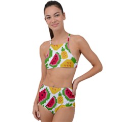 Watermelon -12 Halter Tankini Set by nateshop