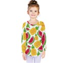 Watermelon -12 Kids  Long Sleeve T-Shirt View1