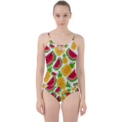 Watermelon -12 Cut Out Top Tankini Set by nateshop