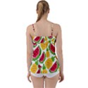 Watermelon -12 Babydoll Tankini Top View2