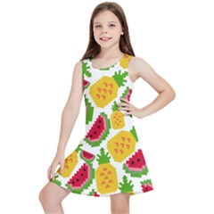 Watermelon -12 Kids  Lightweight Sleeveless Dress by nateshop