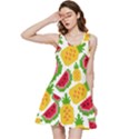 Watermelon -12 Inside Out Racerback Dress View1