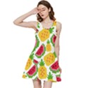 Watermelon -12 Inside Out Racerback Dress View3