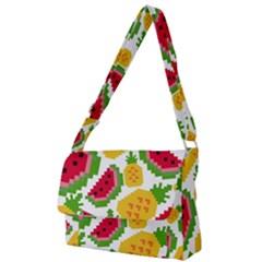 Watermelon -12 Full Print Messenger Bag (s) by nateshop