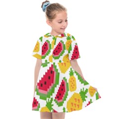 Watermelon -12 Kids  Sailor Dress by nateshop