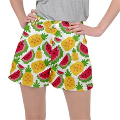 Watermelon -12 Women s Ripstop Shorts by nateshop