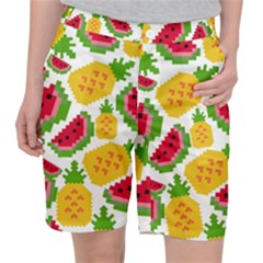 Watermelon -12 Women s Pocket Shorts by nateshop