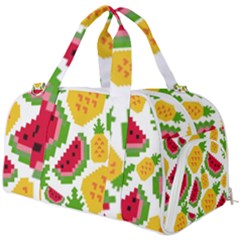 Watermelon -12 Burner Gym Duffel Bag by nateshop