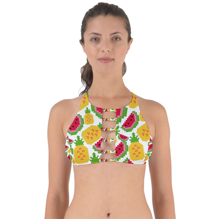 Watermelon -12 Perfectly Cut Out Bikini Top