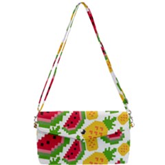 Watermelon -12 Removable Strap Clutch Bag by nateshop