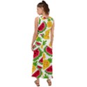 Watermelon -12 V-Neck Chiffon Maxi Dress View2