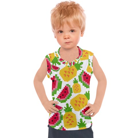 Watermelon -12 Kids  Sport Tank Top by nateshop