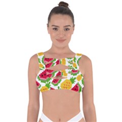 Watermelon -12 Bandaged Up Bikini Top by nateshop