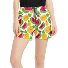 Watermelon -12 Women s Runner Shorts by nateshop