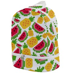 Watermelon -12 Zip Bottom Backpack by nateshop