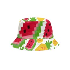 Watermelon -12 Inside Out Bucket Hat (kids) by nateshop