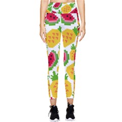 Watermelon -12 Pocket Leggings  by nateshop