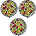 Watermelon -12 Mini Round Pill Box (Pack of 3) View1