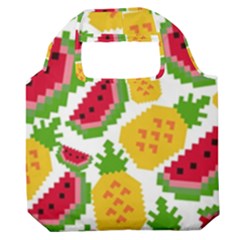 Watermelon -12 Premium Foldable Grocery Recycle Bag by nateshop