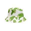 Vegetable Pattern With Composition Broccoli Inside Out Bucket Hat (Kids) View5