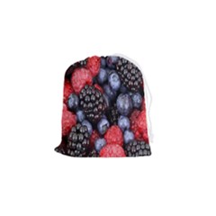 Berries-01 Drawstring Pouch (small) by nateshop