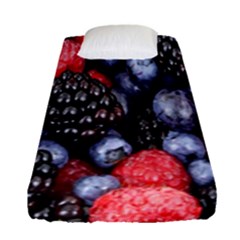 Berries-01 Fitted Sheet (single Size) by nateshop