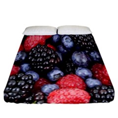 Berries-01 Fitted Sheet (california King Size) by nateshop