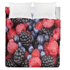 Berries-01 Duvet Cover Double Side (queen Size) by nateshop