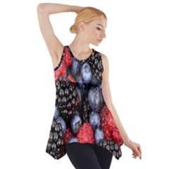 Berries-01 Side Drop Tank Tunic